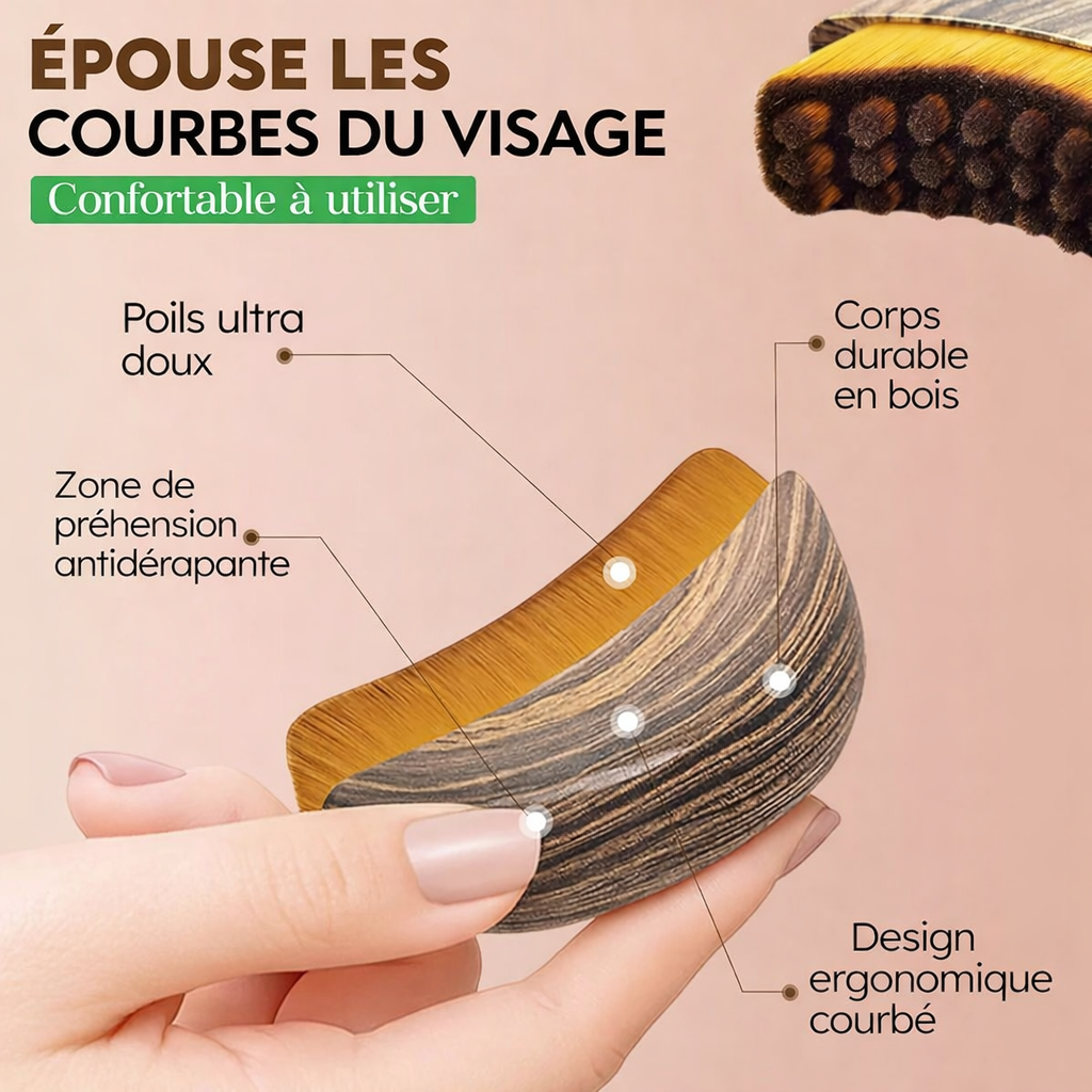 Brosse de massage lymphatique