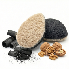 Selenys™ Konjac-Schwamm mit Bambuskohle