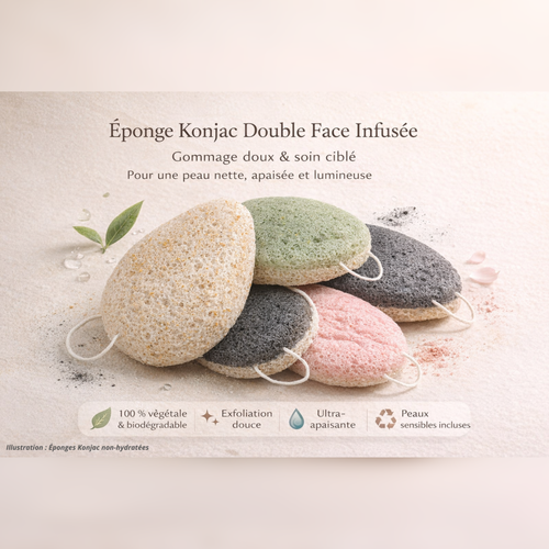 Selenys™ Éponge Konjac Infusée