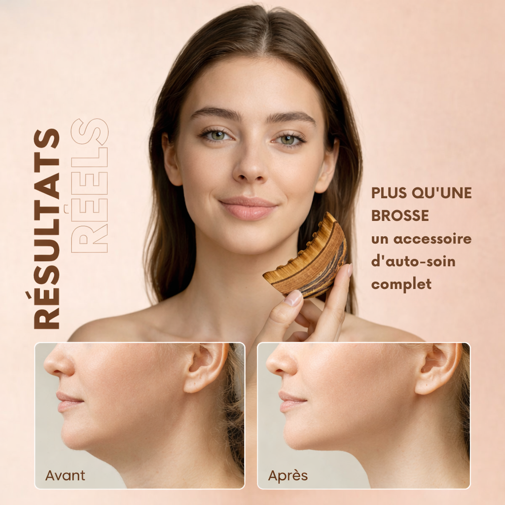 Brosse de massage lymphatique