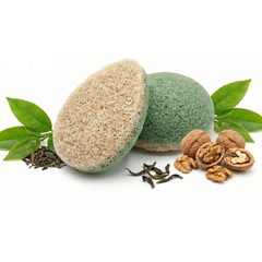 Selenys™ Éponge Konjac au thé vert
